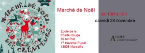 Marché de Noël Atelier Bardy Marseille